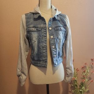 Vanity Hooded Jean Jacket